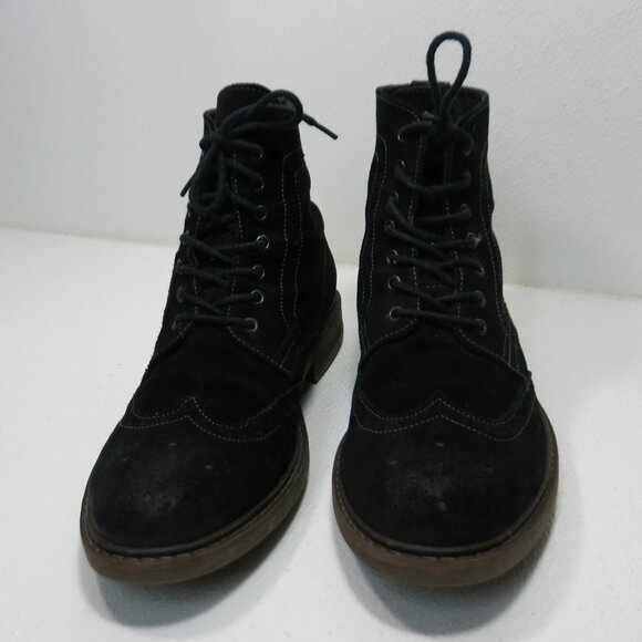 Rogue Suede Leather Distressed Fashion Dress Boots Men's Footwear Sz 10.5 - Picture 5 of 6